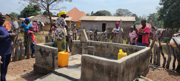 Le forage de Tinterba