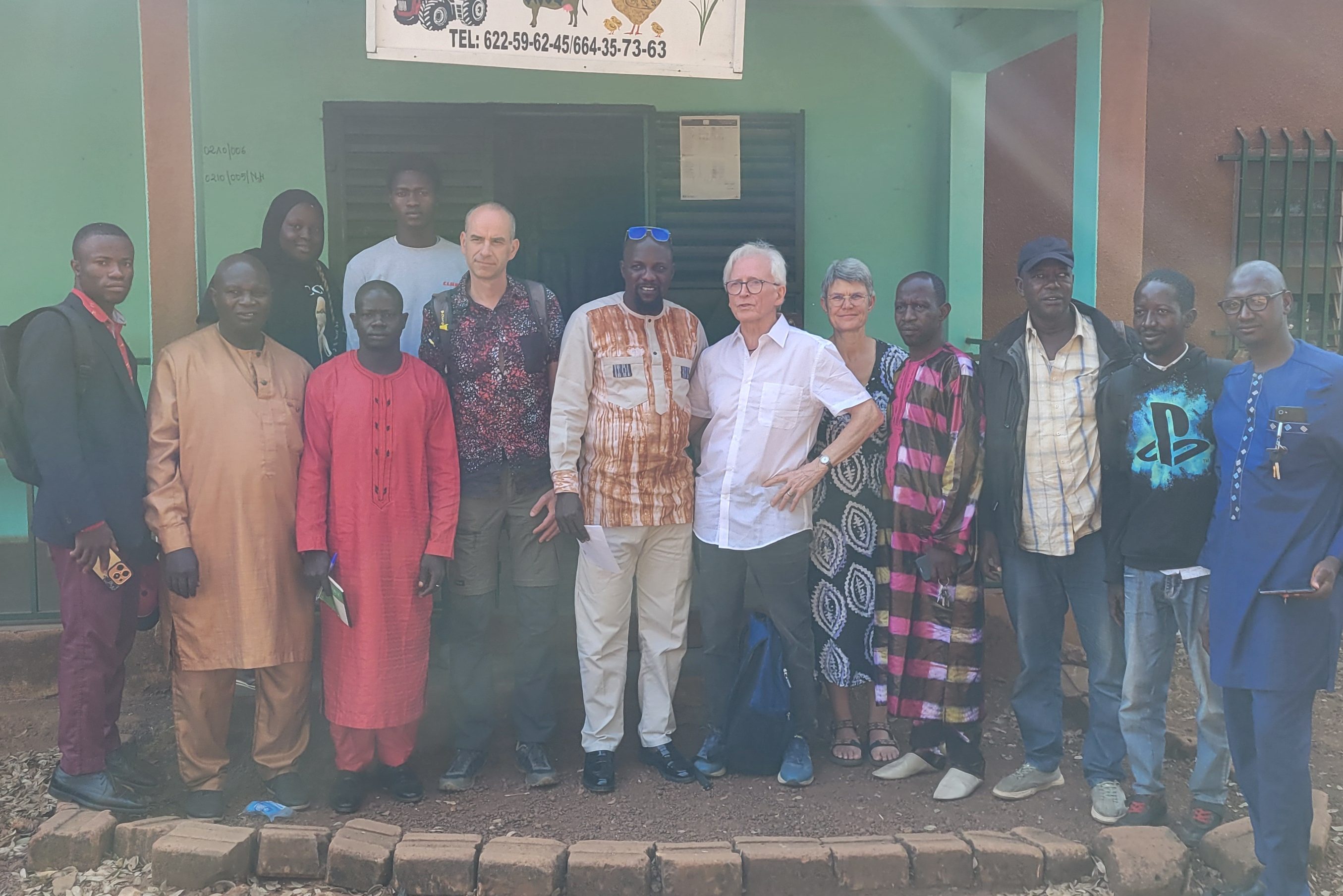 Visite au DPA de Faranah, M. Keïta