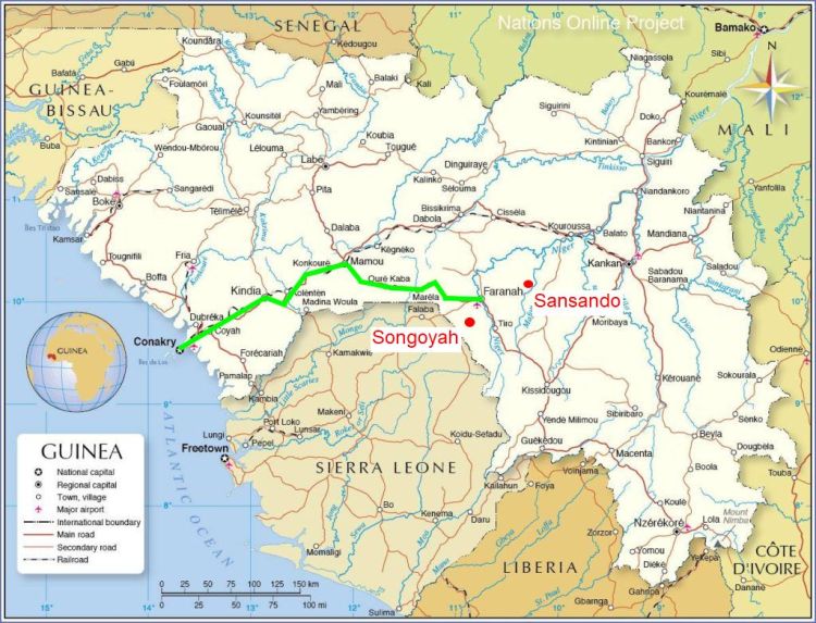 carte de la mission 2024