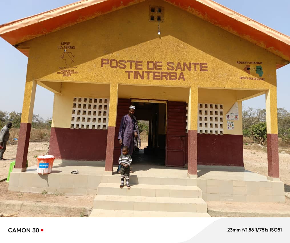 Le poste de santé de Tinterba